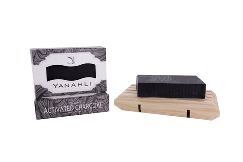 Activated Charcoal with Organic Hemp Seed Oil (Small Bar) | Yanahli Essential Oil Soap